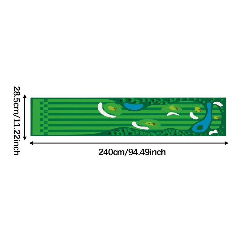Indoor Putting Mat – Portable Practice Green