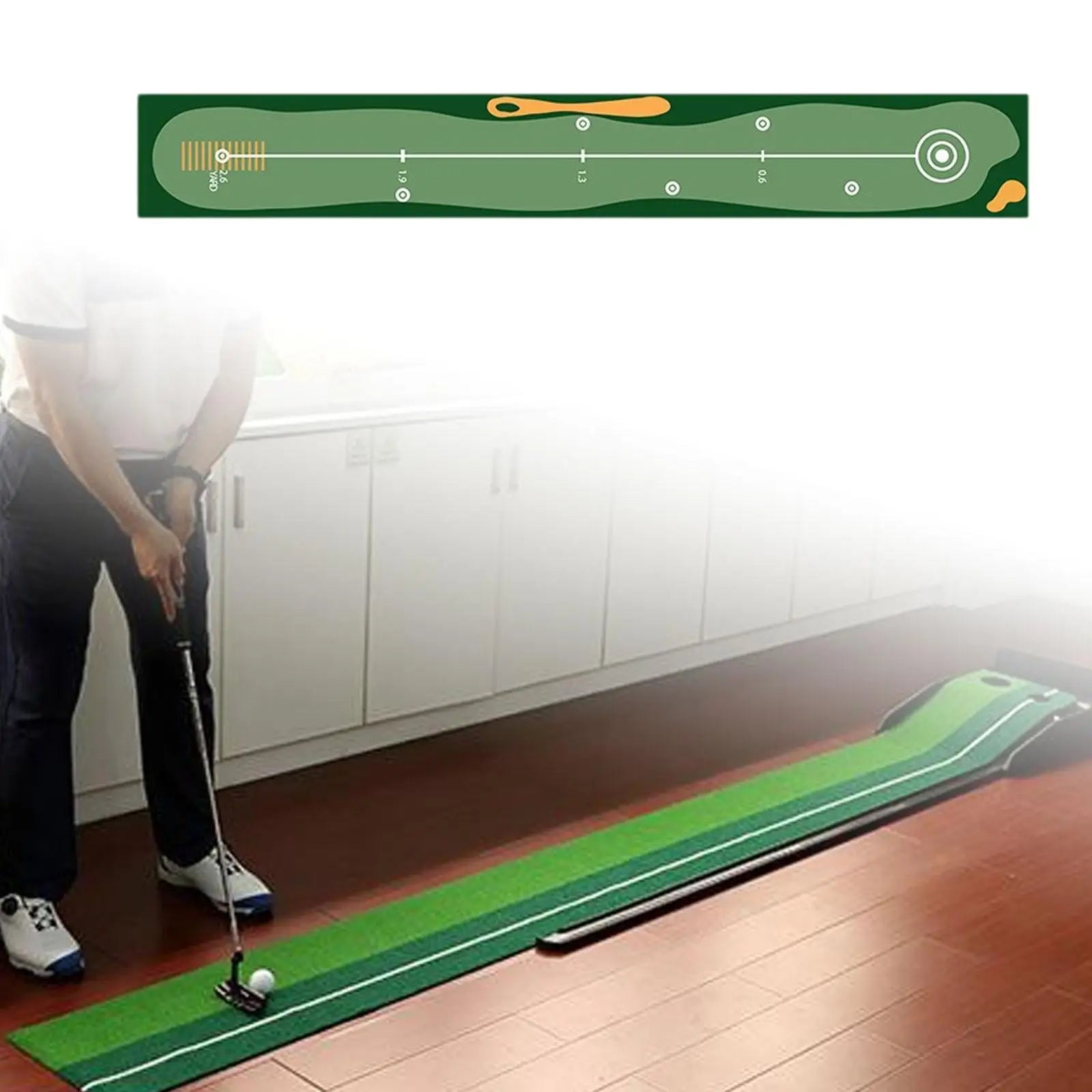 Indoor Putting Green – Practice Mat for Home & Office