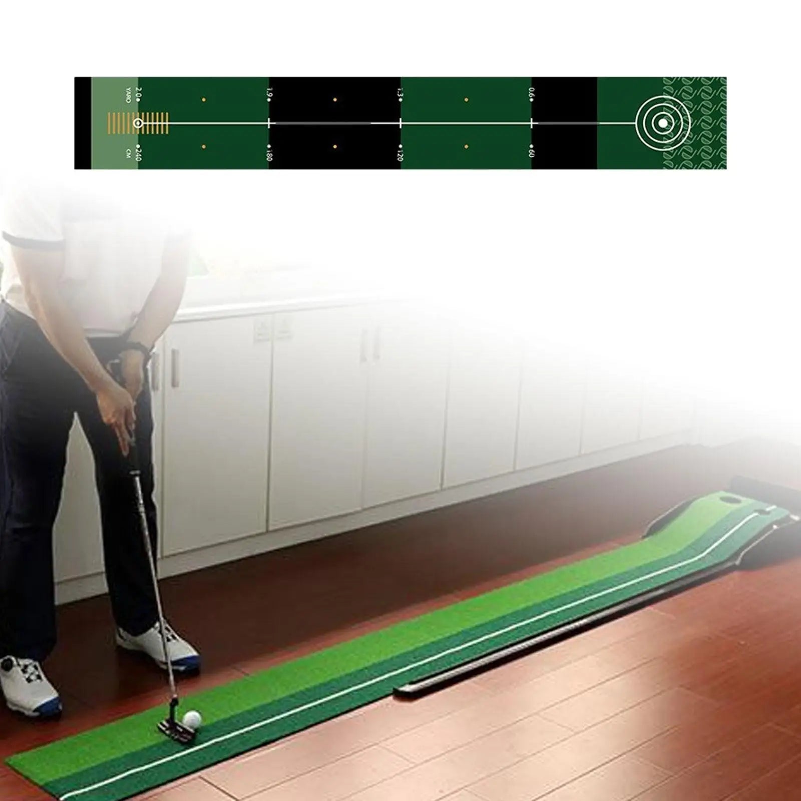 Indoor Putting Green – Practice Mat for Home & Office