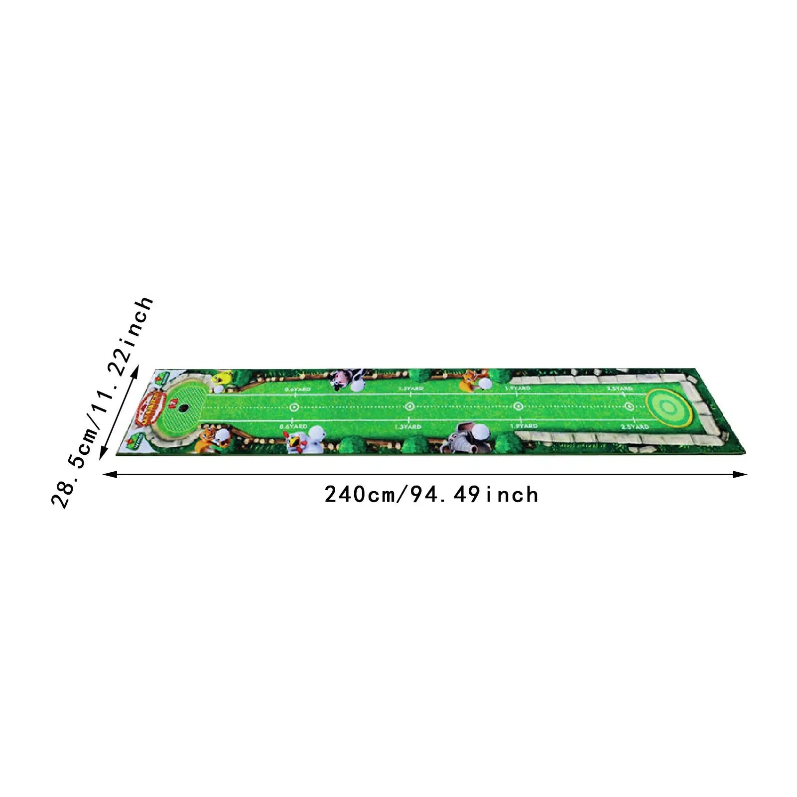 Indoor Putting Green – Practice Mat for Home & Office