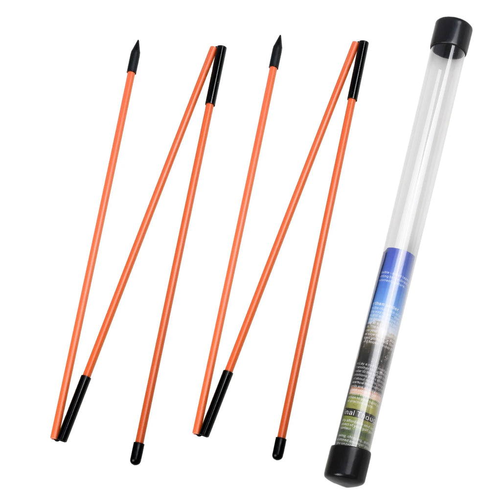 Golf Alignment Sticks (2-Pack) – 48" Collapsible Training Rods
