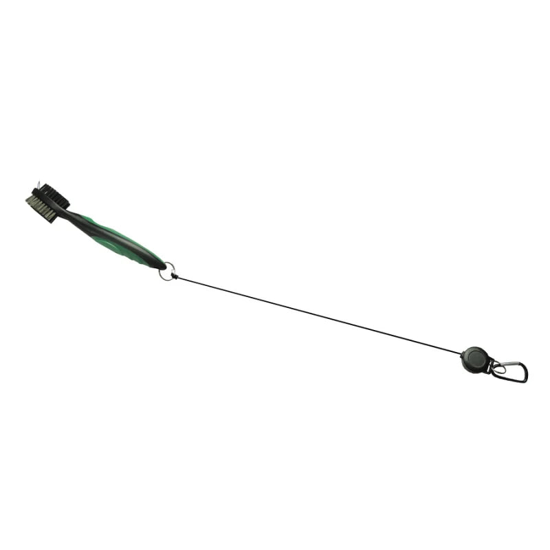 Golf Club Groove Cleaner Brush – Retractable, Dual-Sided