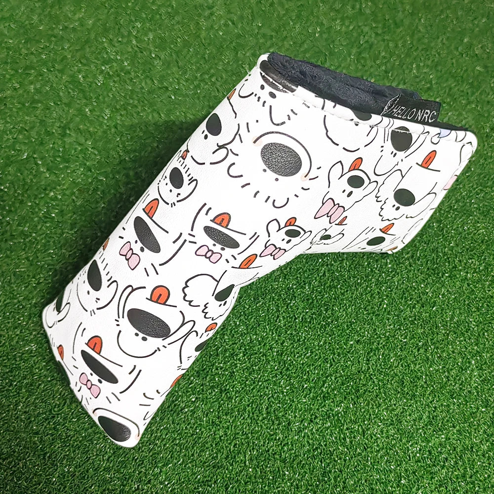 PU Leather Golf Head Covers – Driver, Fairway, Hybrid & Putter