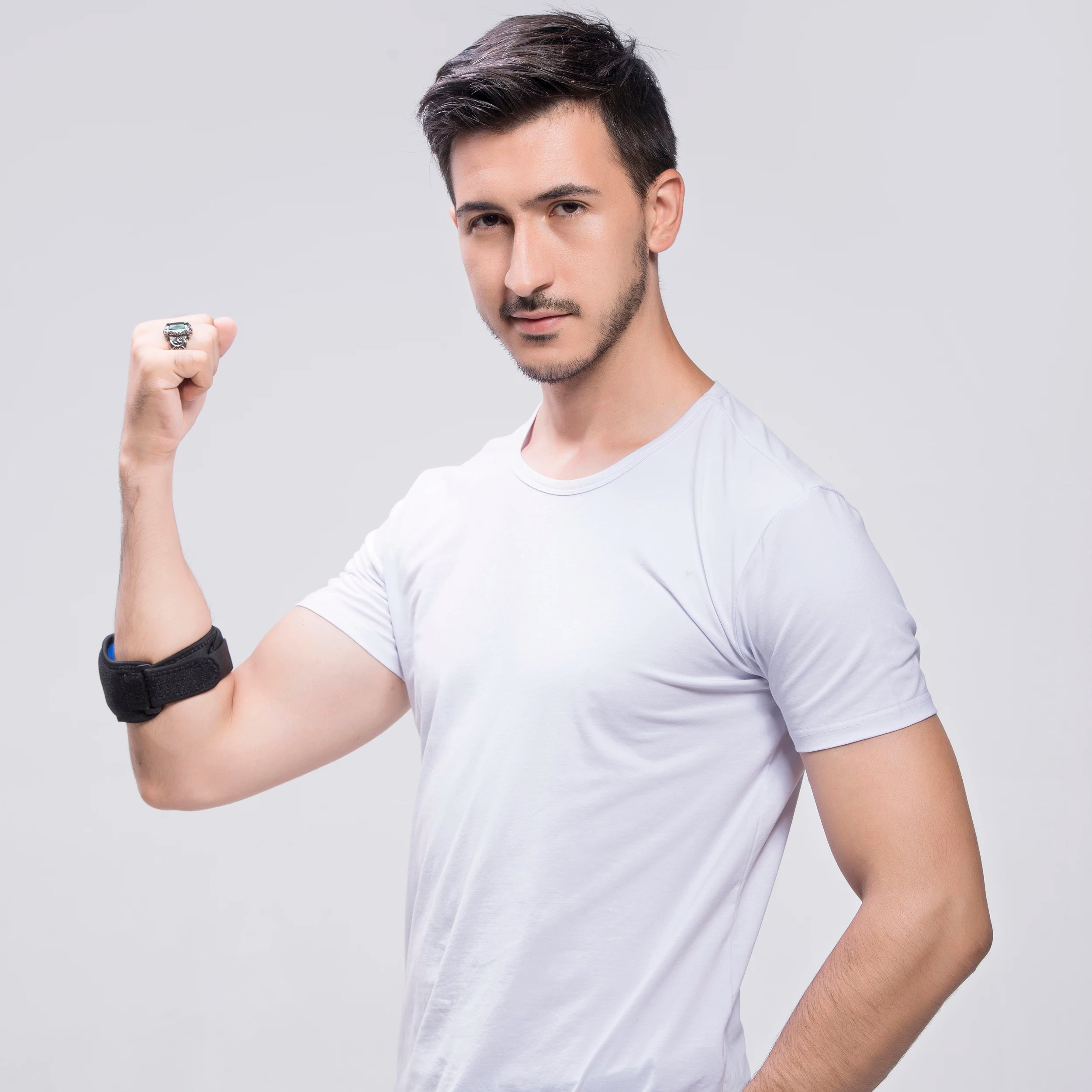 Golfer's Elbow Brace – Compression Support with Pad