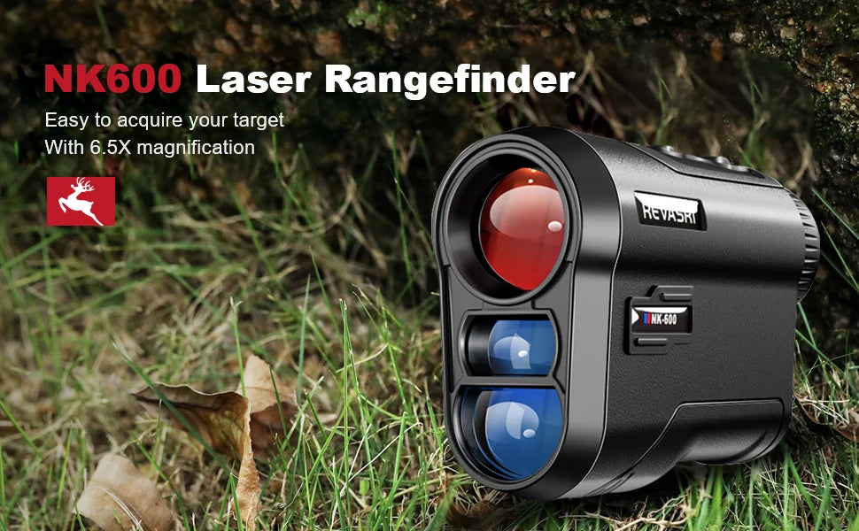 REVASRI Golf Rangefinder with Slope – Flag Lock & USB-C