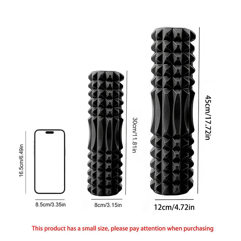 High-Density Foam Roller – Deep Tissue Muscle Recovery (30/45cm)
