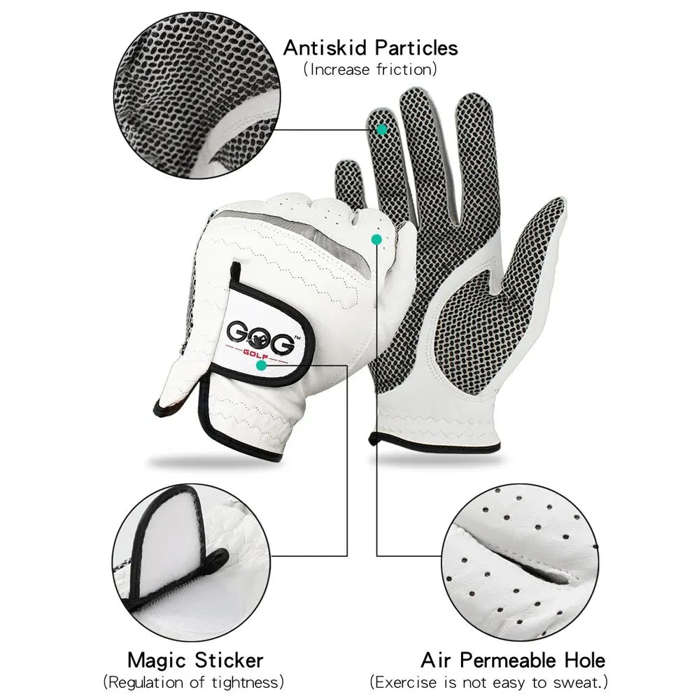 Premium Sheepskin Golf Glove – Anti-Slip Tour Grip