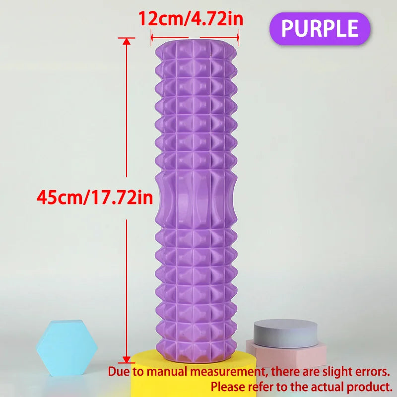 High-Density Foam Roller – Deep Tissue Muscle Recovery (30/45cm)