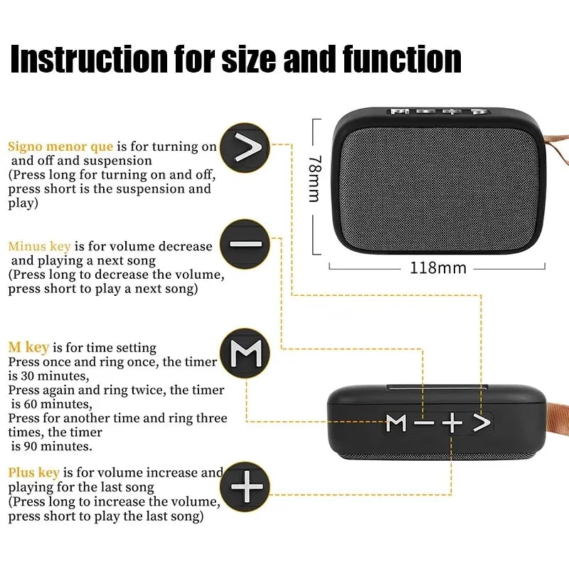 Fairway Bluetooth Golf Speaker – Clips to Cart or Bag
