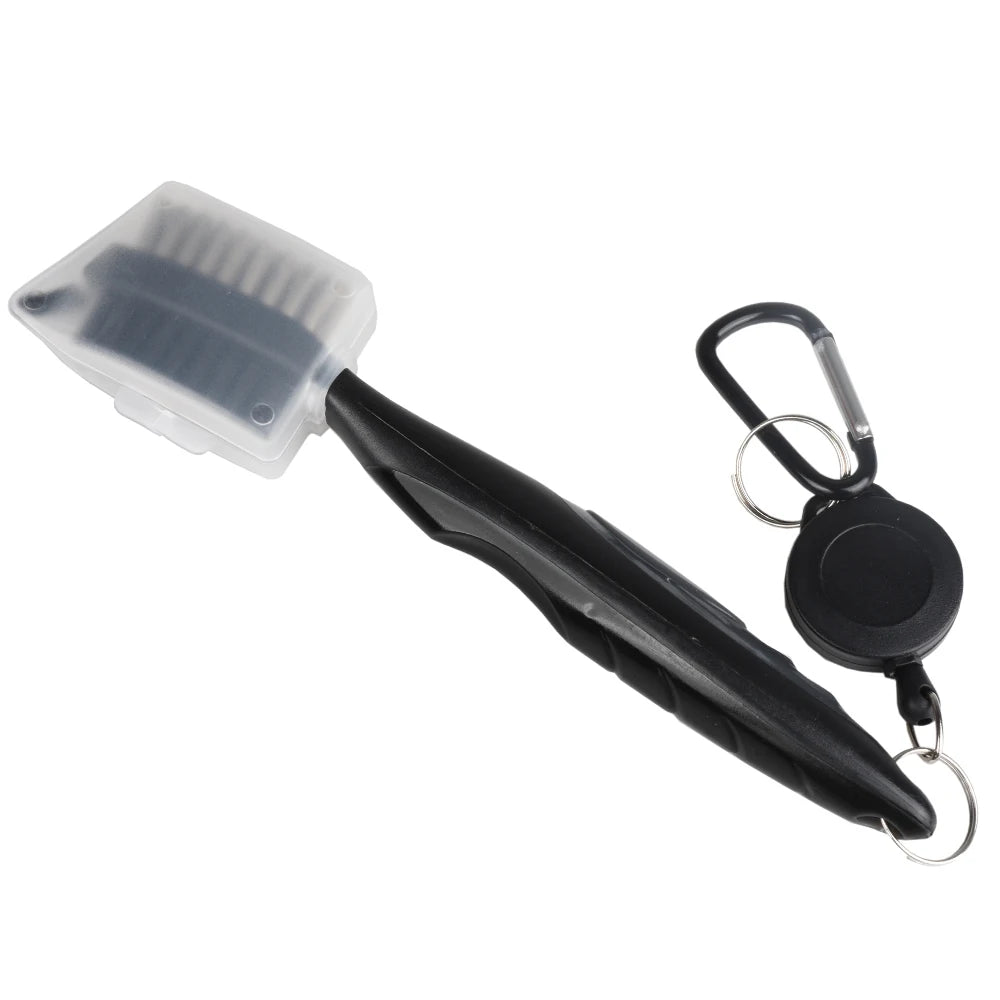 Golf Club Groove Cleaner Brush – Retractable, Dual-Sided