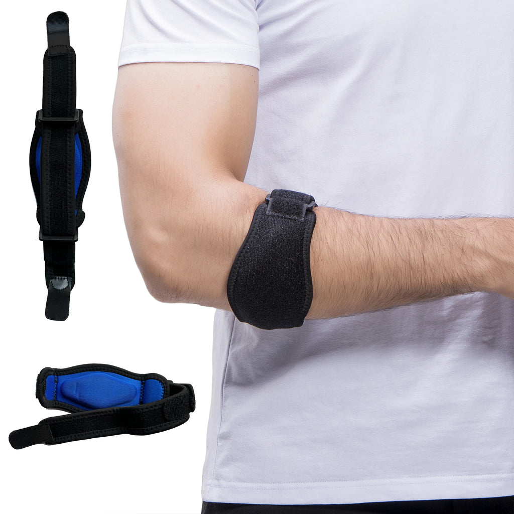 Golfer's Elbow Brace – Compression Support with Pad