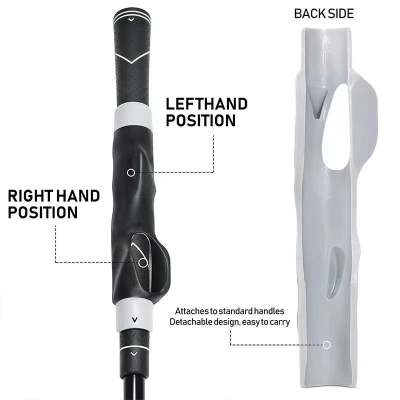 Golf Grip Trainer – Correct Hand Placement Attachment