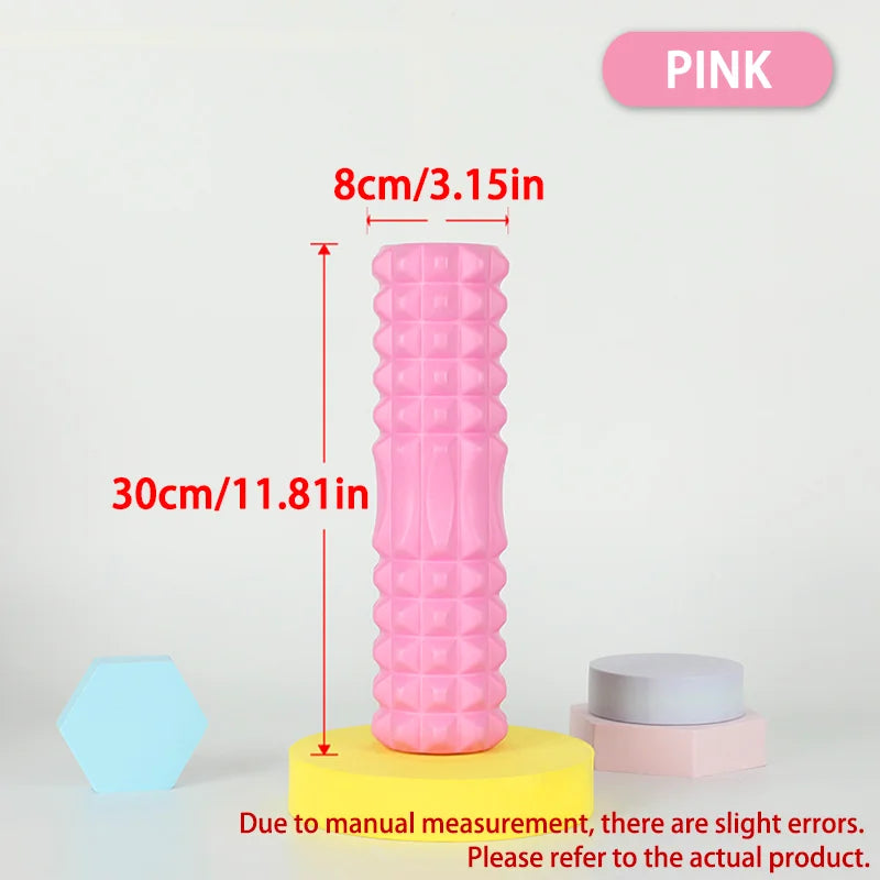 High-Density Foam Roller – Deep Tissue Muscle Recovery (30/45cm)