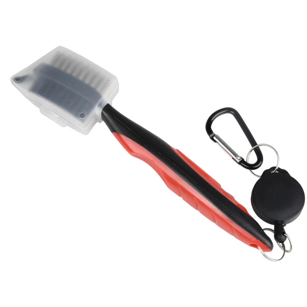 Golf Club Groove Cleaner Brush – Retractable, Dual-Sided