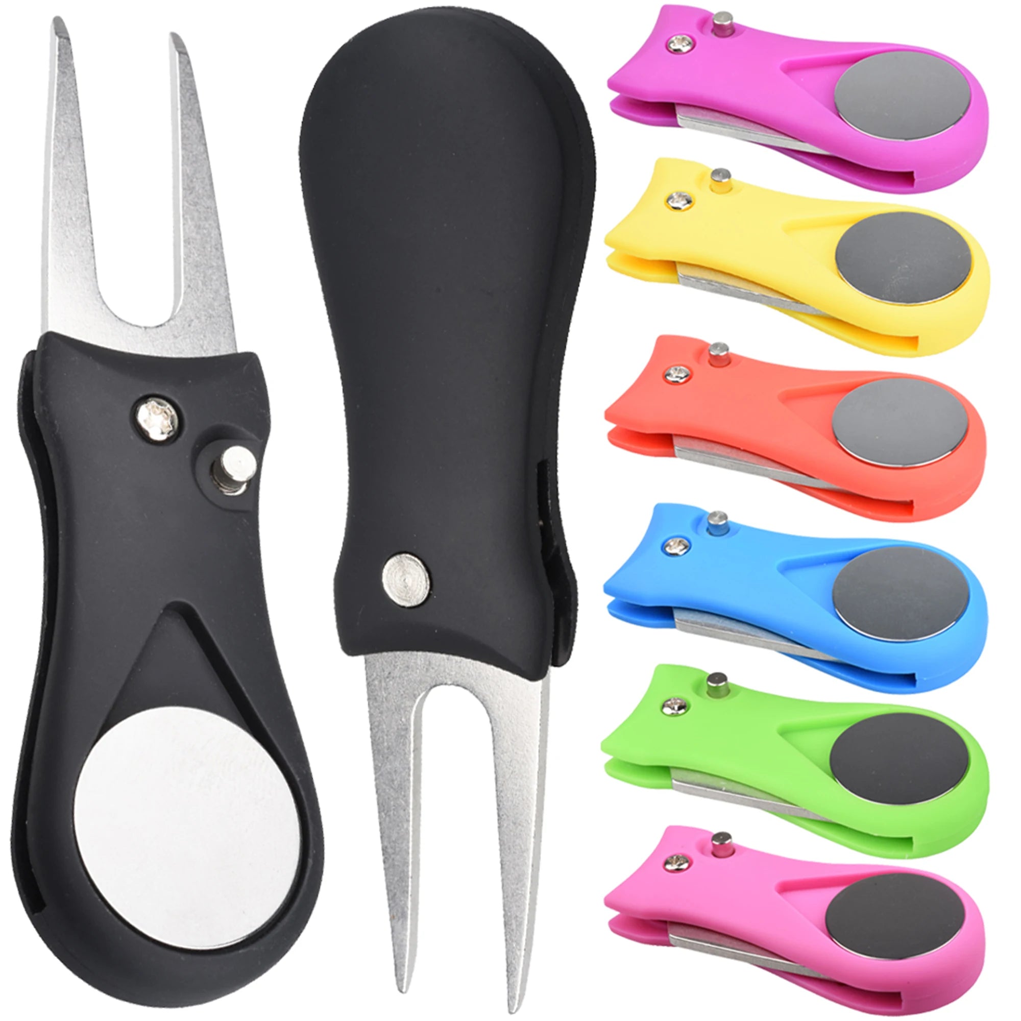 Divot Repair Tool & Magnetic Ball Marker Set