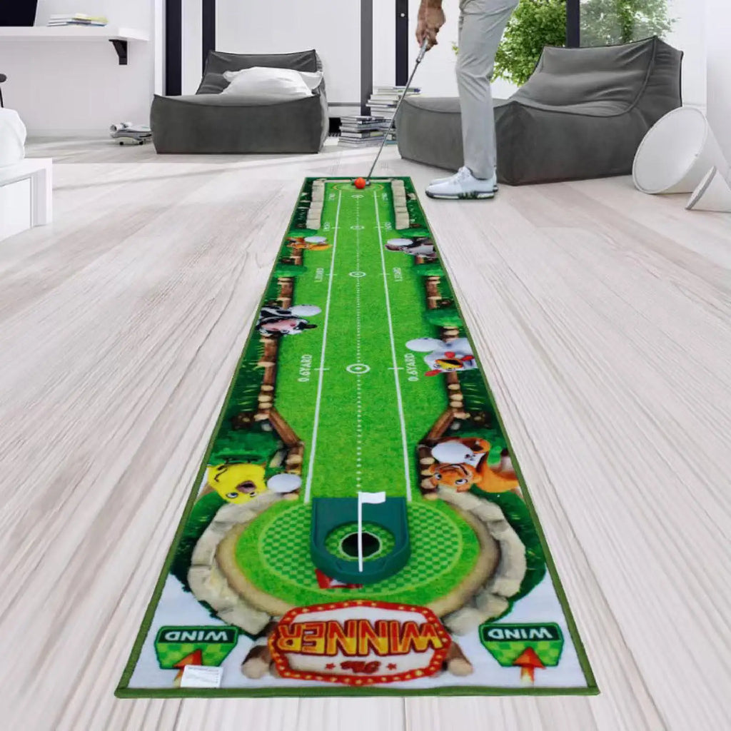Indoor Putting Mat – Portable Practice Green