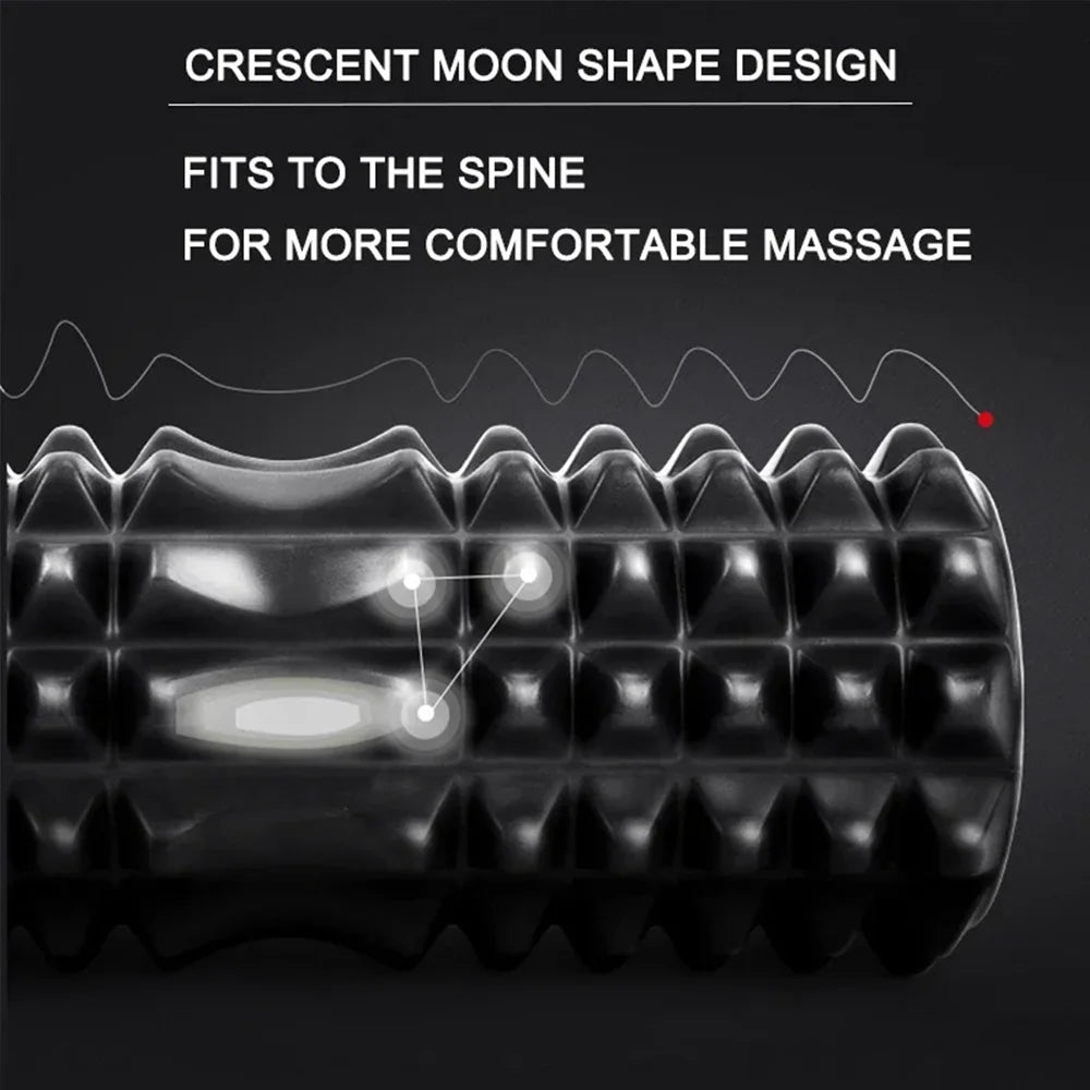 High-Density Foam Roller – Deep Tissue Muscle Recovery (30/45cm)