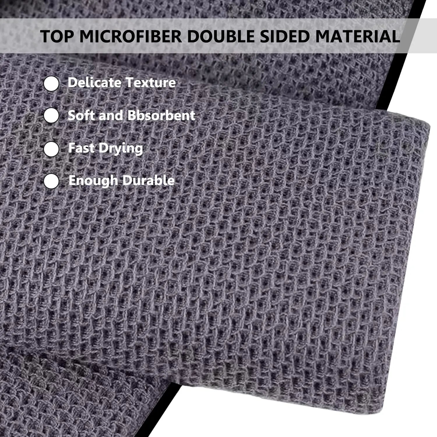 Microfiber Golf Towel with Carabiner Clip