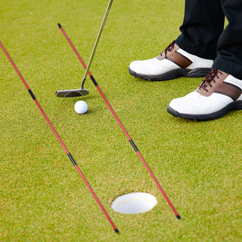 Golf Alignment Sticks (2-Pack) – 48" Collapsible Training Rods