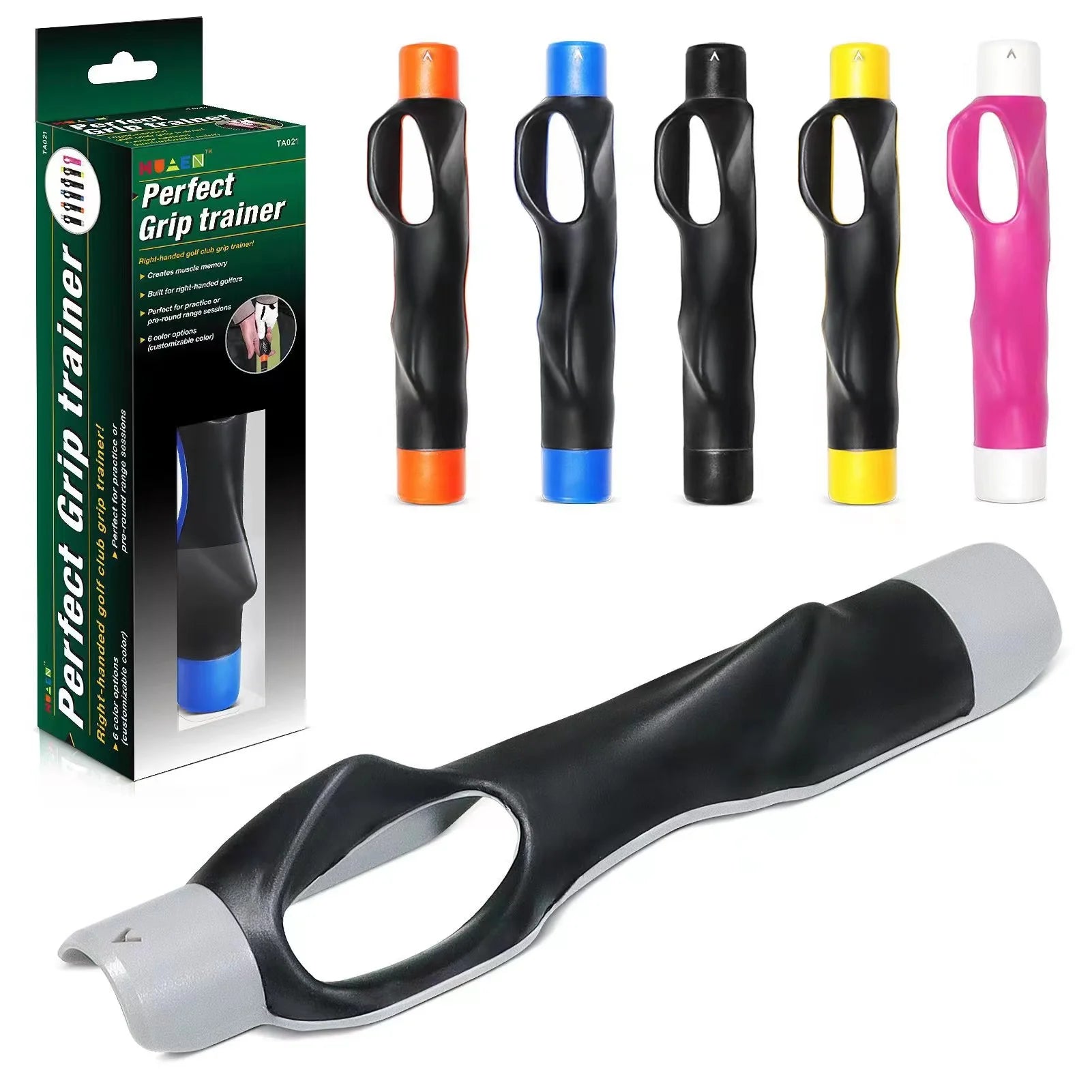 Golf Grip Trainer – Correct Hand Placement Attachment