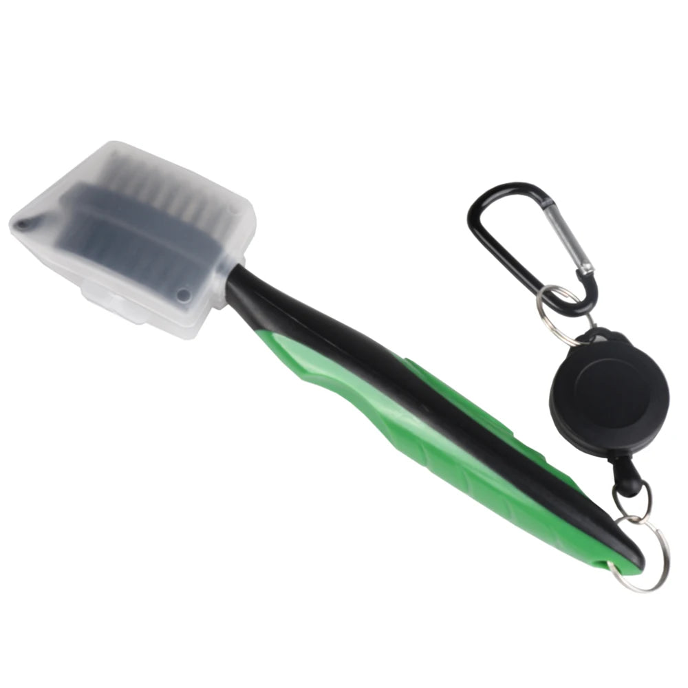 Golf Club Groove Cleaner Brush – Retractable, Dual-Sided