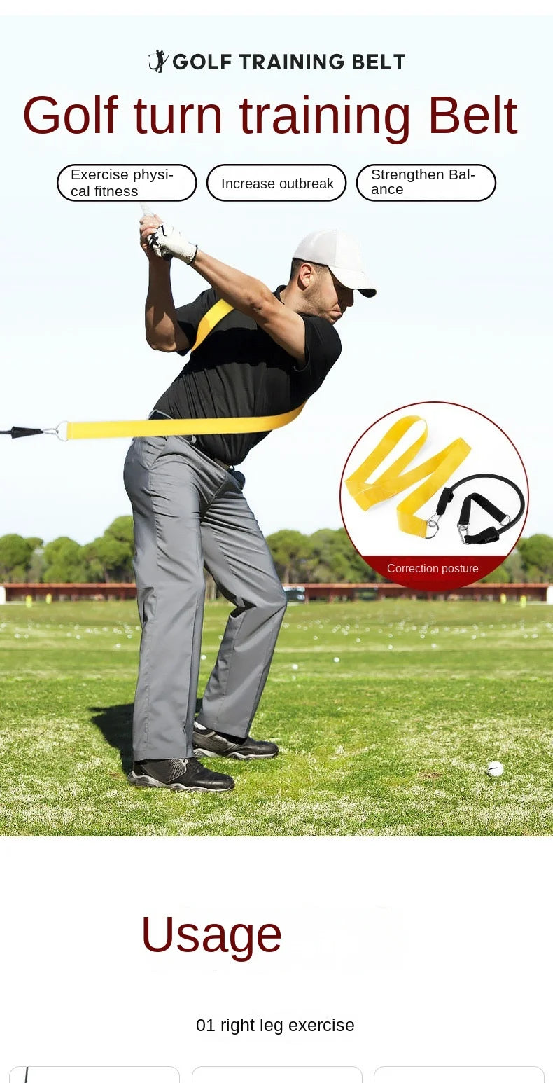 PGM Golf Swing Warm-Up Band – Power & Mobility Trainer