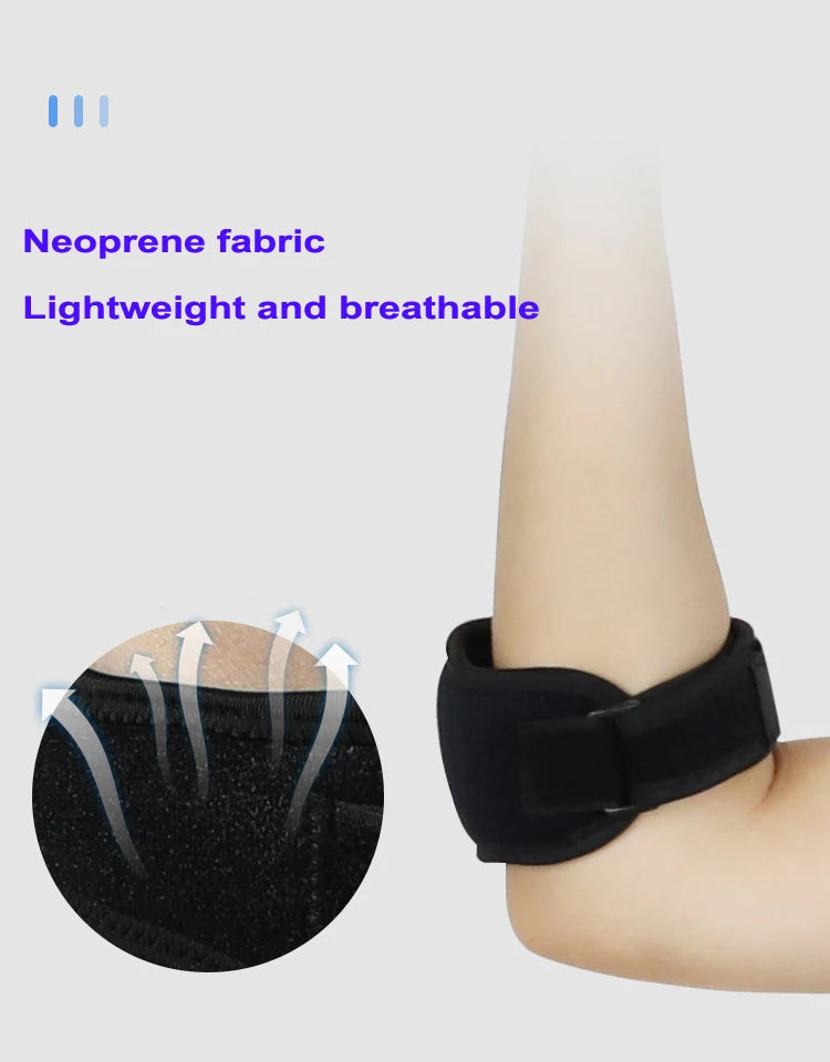 Golfer's Elbow Brace – Compression Support with Pad