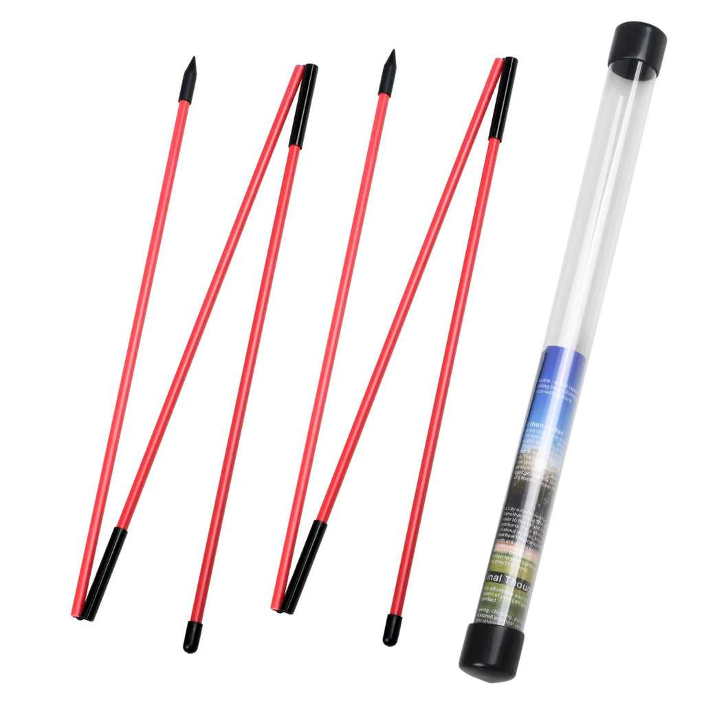 Golf Alignment Sticks (2-Pack) – 48" Collapsible Training Rods