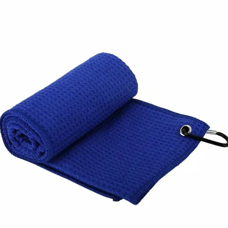 Microfiber Golf Towel with Carabiner Clip
