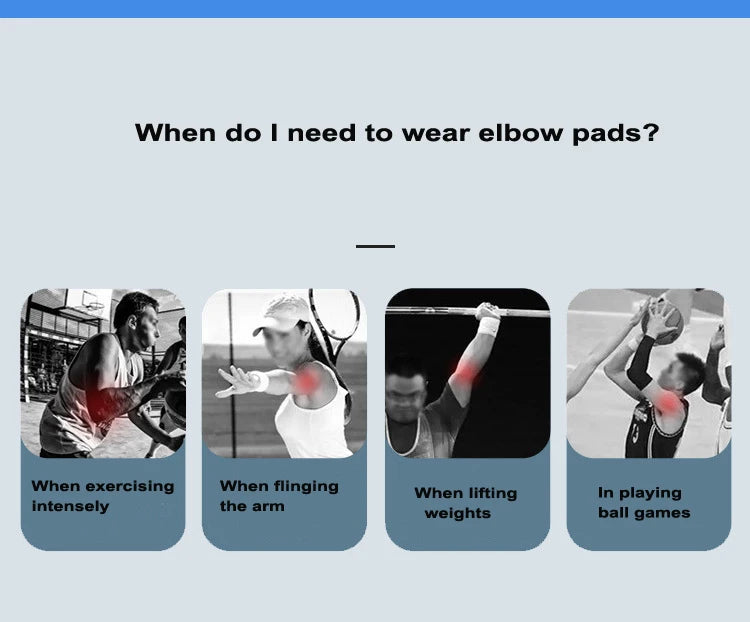 Golfer's Elbow Brace – Compression Support with Pad