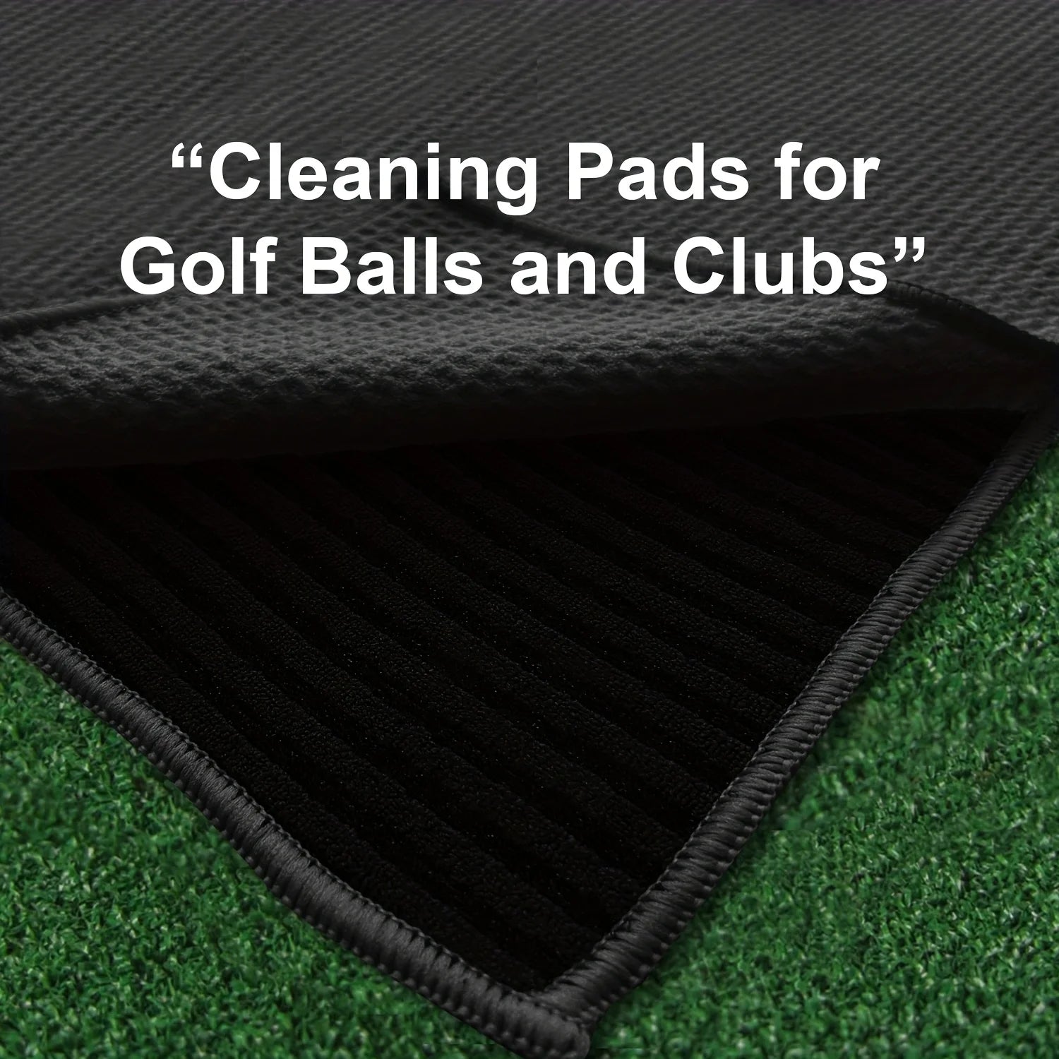 Magnetic Golf Towel – Microfiber, Sticks to Club or Cart