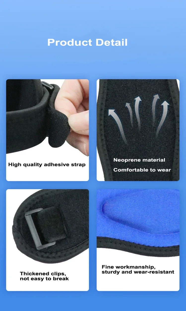 Golfer's Elbow Brace – Compression Support with Pad