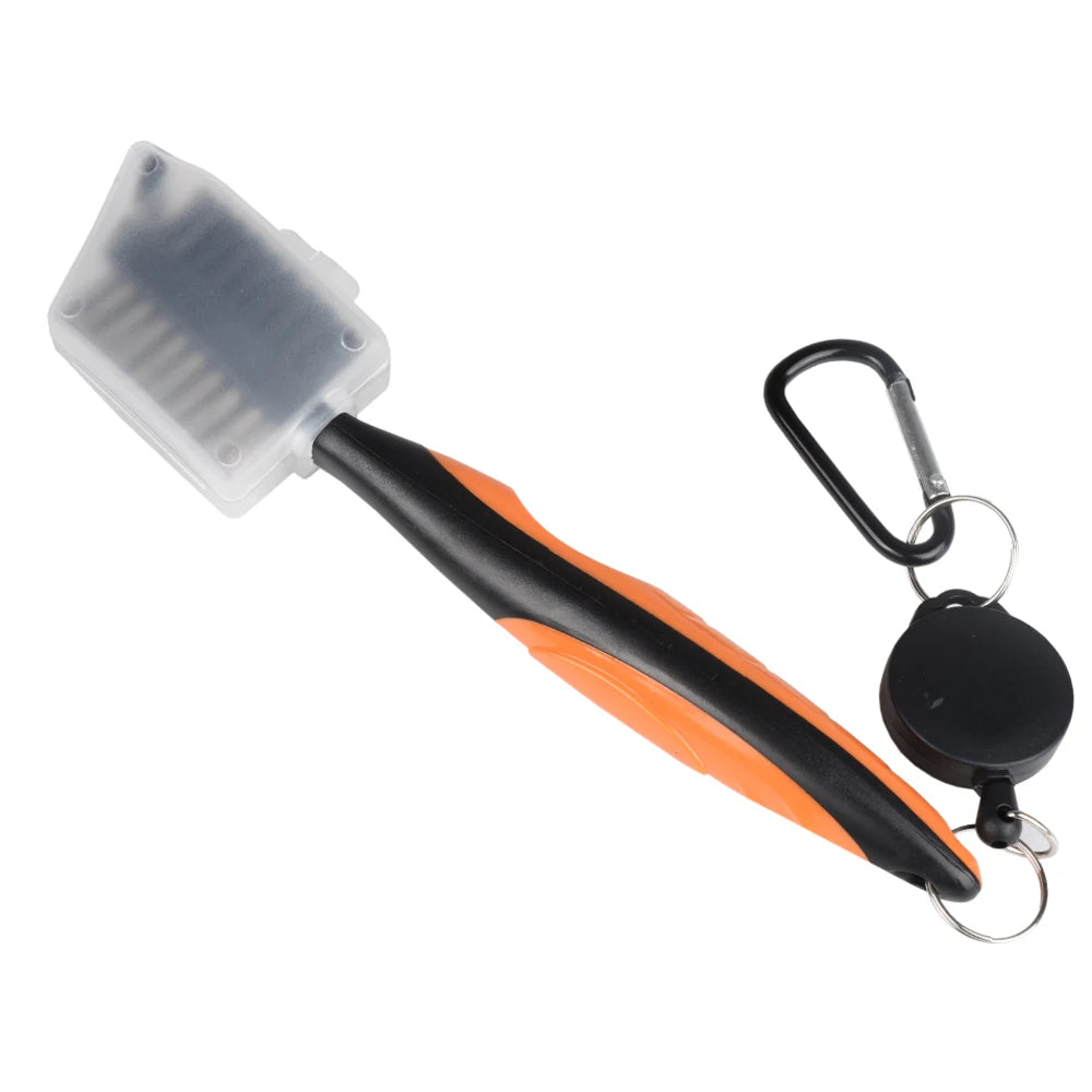 Golf Club Groove Cleaner Brush – Retractable, Dual-Sided
