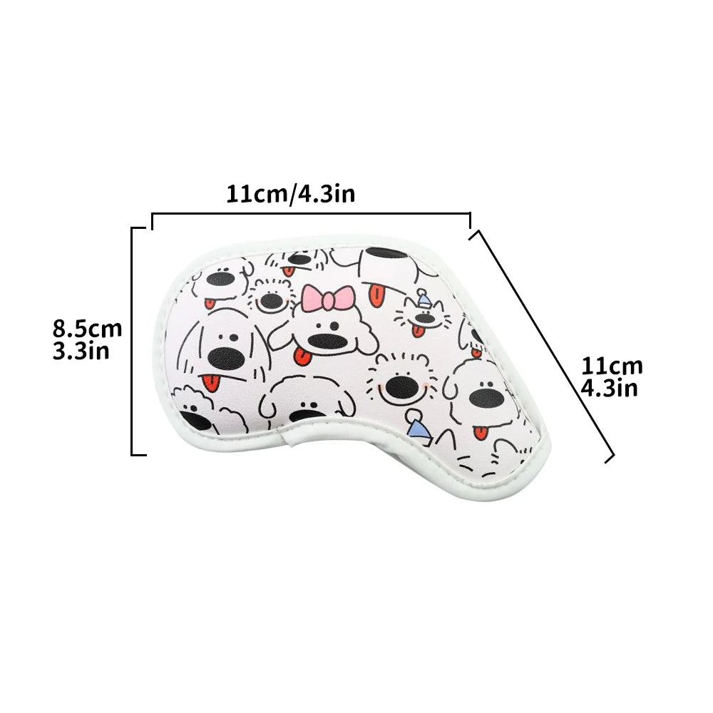 PU Leather Golf Head Covers – Driver, Fairway, Hybrid & Putter