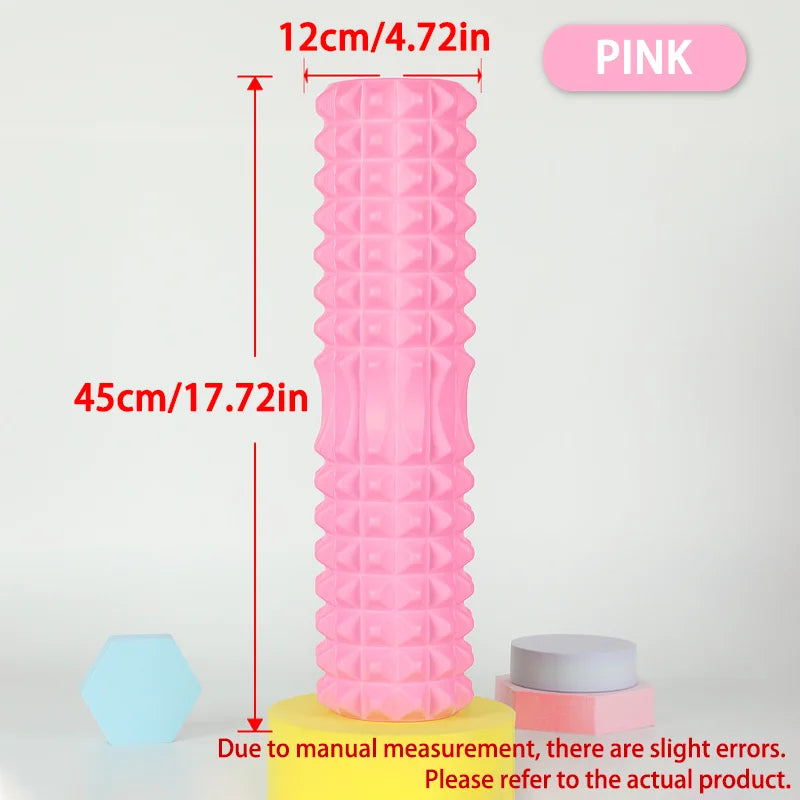 High-Density Foam Roller – Deep Tissue Muscle Recovery (30/45cm)