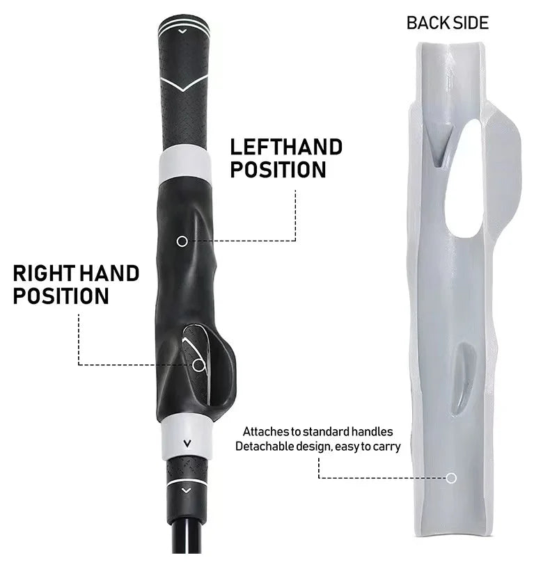 Golf Grip Trainer – Correct Hand Placement Attachment