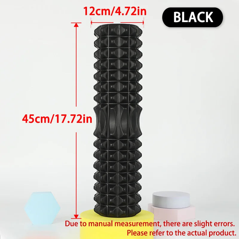 High-Density Foam Roller – Deep Tissue Muscle Recovery (30/45cm)