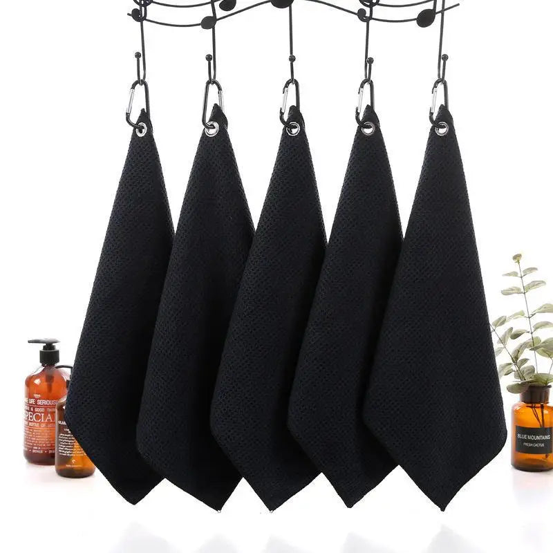 Microfiber Golf Towel with Carabiner Clip
