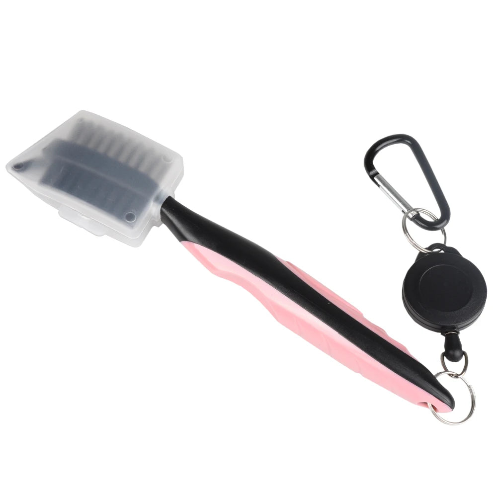 Golf Club Groove Cleaner Brush – Retractable, Dual-Sided