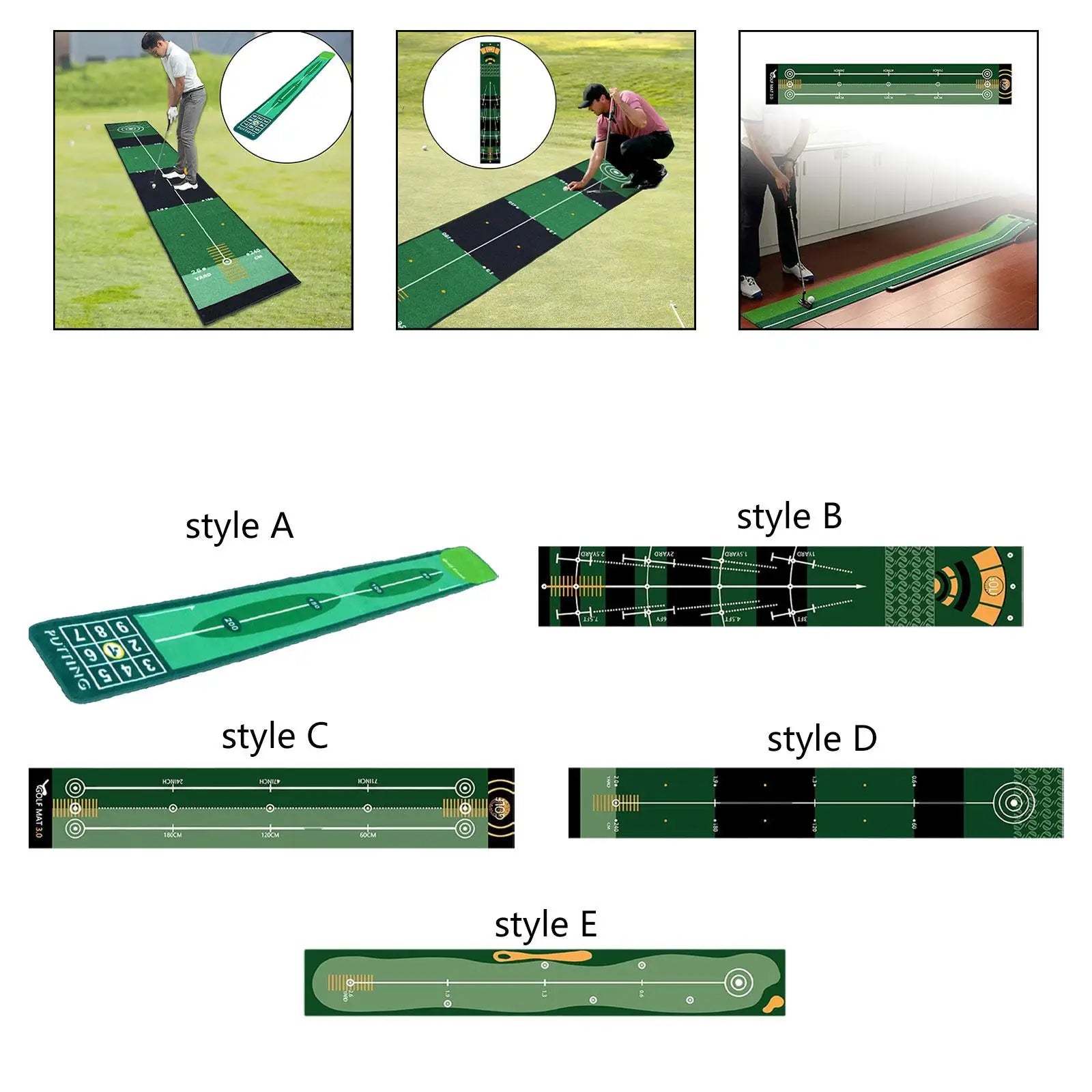 Indoor Putting Green – Practice Mat for Home & Office