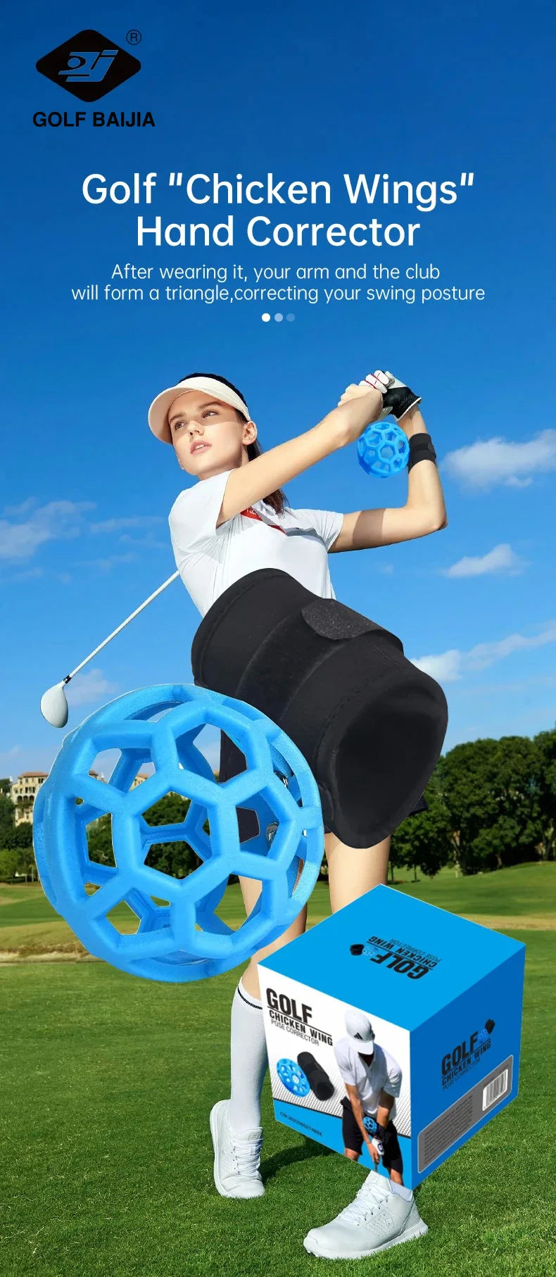 Golf Swing Connection Ball – Tempo & Posture Trainer
