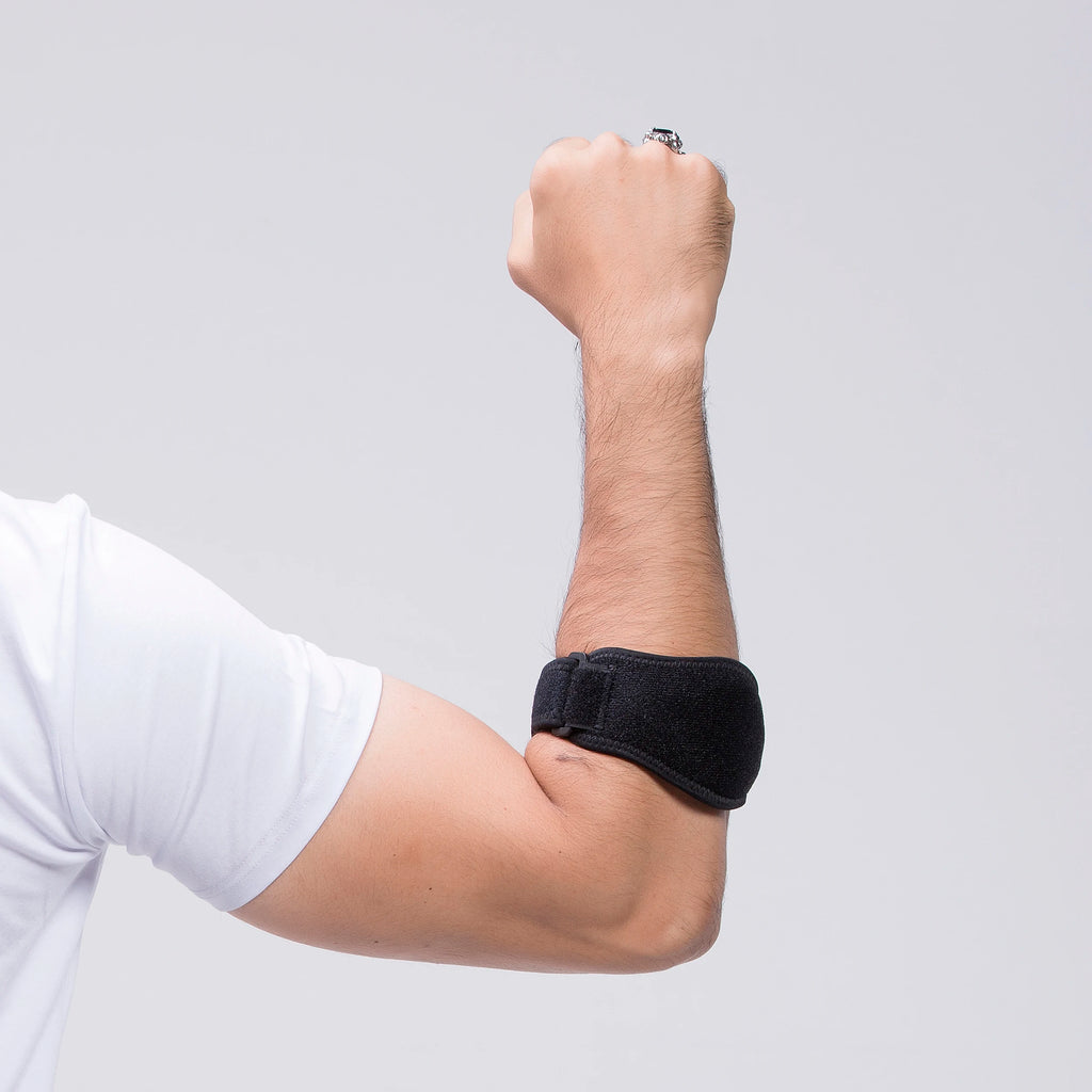 Golfer's Elbow Brace – Compression Support with Pad