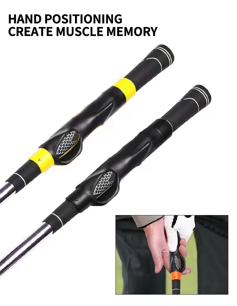 Golf Grip Trainer – Correct Hand Placement Attachment